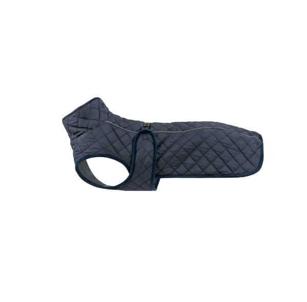 Manteau Matelassé en Losanges Doublé Polaire