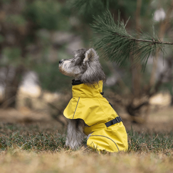 Imperméable Haute Protection avec Col Snood Ajustable