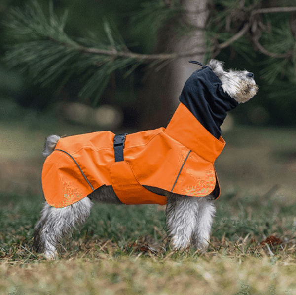 Imperméable Haute Protection avec Col Snood Ajustable