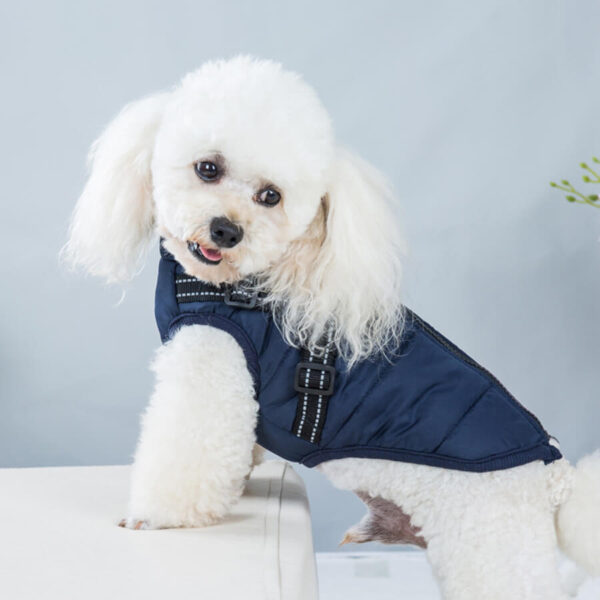 Manteau Matelassé Chaud avec Harnais Intégré