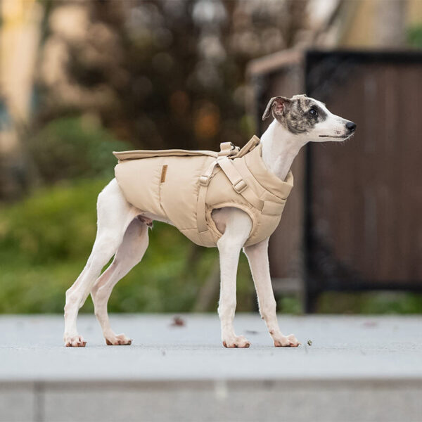 Doudoune Imperméable avec Harnais Intégré