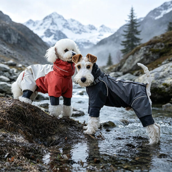 Imperméable Outdoor 4 Pattes Color-Block
