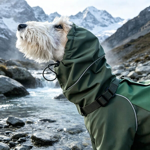 Imperméable Outdoor 4 Pattes Color-Block