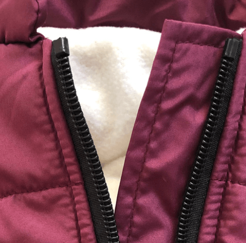 Manteau Matelassé Chaud avec Harnais Intégré