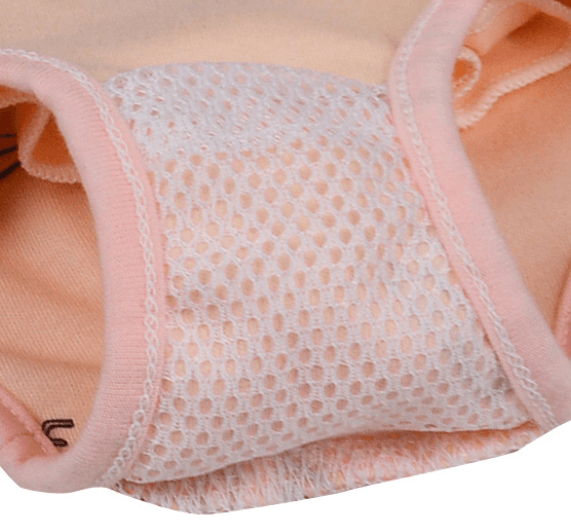 Culotte Hygiénique à Bretelles Imprimé Bananes