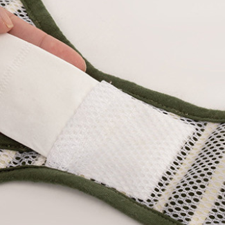 Culotte Hygiénique Lavable à Rayures avec Velcro