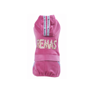 Combinaison 4 Pattes à Capuche en Velours pour Chien Style Sportswear