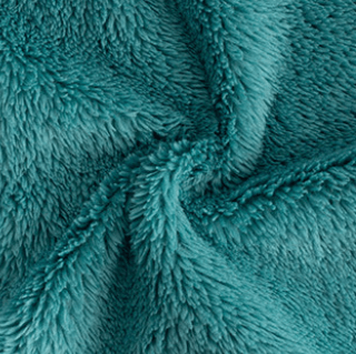 Peignoir Absorbant en Velours Cordeau avec Col Haut
