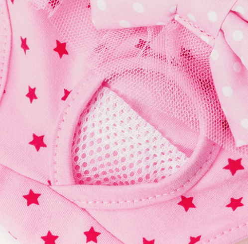 Culotte Hygiénique en Coton Imprimé Étoiles