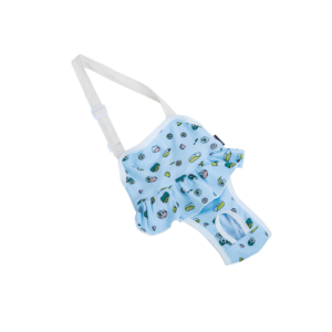 Culotte Hygiénique Lavable à Bretelles Imprimé Sushi